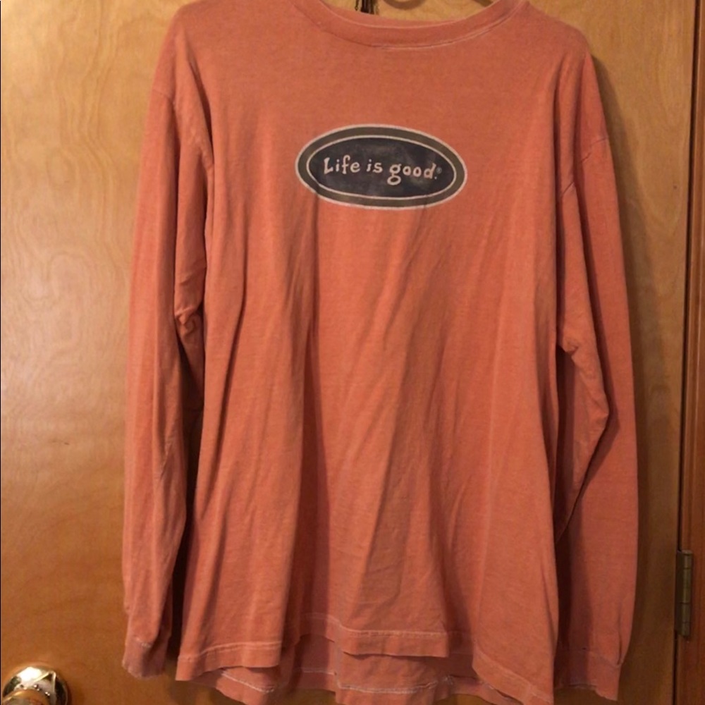 heavily distressed life is good shirt